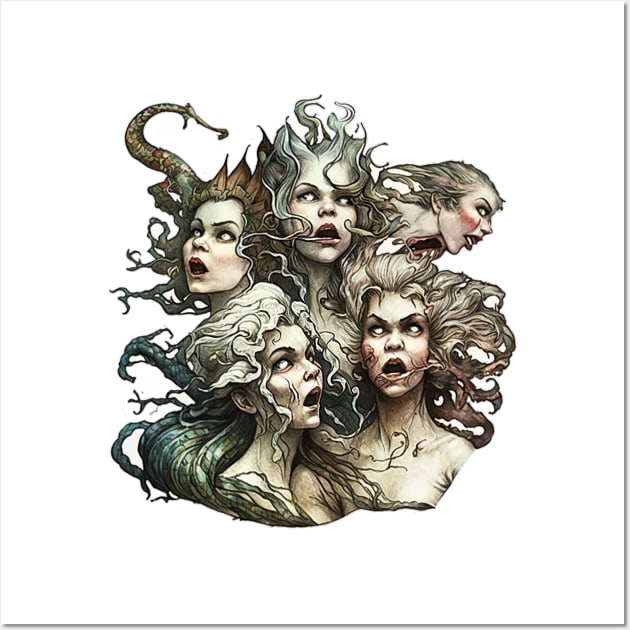 The Sirens Wall Art by YeCurisoityShoppe